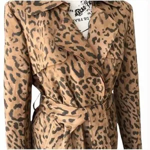 Solitaire Jackets Coats Solitaire Jackets Coats Leopard Faux